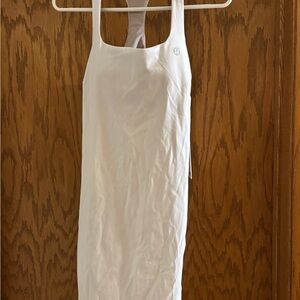 Lululemon Athletica Cream Strapless Dress